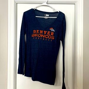 Long Sleeve Denver Broncos Tee